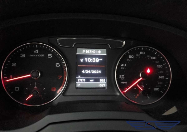 Audi Q3 cena 43140 przebieg: 123474, rok produkcji 2016 z Gorzów Wielkopolski małe 56